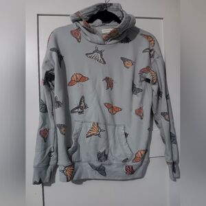 Abercrombie kids butterfly blue hoodie.